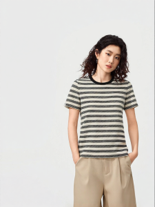 Purcotton | Round Neck Antibacterial Womens T-Shirt