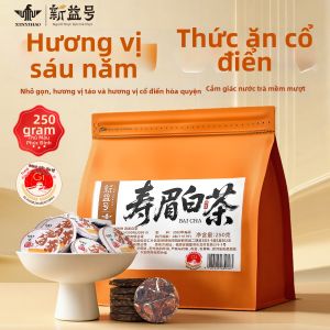 XINYIHAO | Trà Trắng Fuding Yunnan Moonlight White Aged Orange Peel Baihua Shoumei Bánh Ngọc Nhỏ