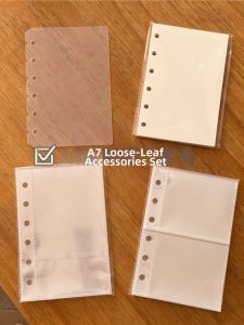 Notebook Refill Insert Card Single Grid Page Divider Storage Bag