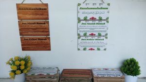 Hiasan Dinding Doa Masuk Rumah Model Gantung