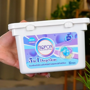 BOFON Laundry pods Bead Capsules Long lasting Fragrance 5-in-1 Liquid Detergent 7g*30pcs