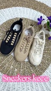 KEYLLA Sepatu Sneakers Wanita Import Korean Style Premium KL17-D