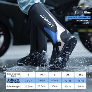 Durable Waterproof Slip-Resistant Shoe Covers