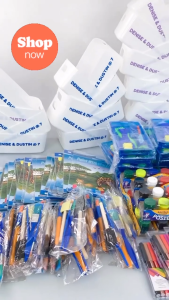 SOBY PH - Personalized Simple Caddy Art Set Bundle (Giveaway Kits for Kid)