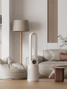 Tower Fan Bladeless Fan Tower Fan Standing Fan Cooling Fan Tower Fan Electric Standing Fan Strong Wind Light Tone Vertical Tower Fan Air Conditioner Fan Energy-Saving Fan-Free 风扇