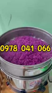 Nồi đồ xôi nồi hấp xôi khúc chạy điện gia đình size 52cm 3 tầng hấp