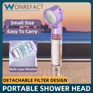 ABS Portable Shower Head Mini Travel Shower Head Carry With You
