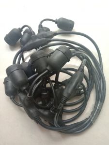 Dây đui đèn kín nước 5m10m dùng trang trí ngoài trời