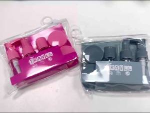 ​​Mumystation​​ 6IN1 Botol Travel Pack Set Tempat Refill Sabun Cair Bottle Toiletries Kit