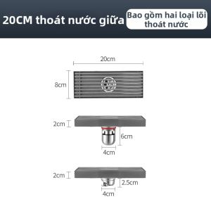 Ống Xả Dài Chống Hôi Thép Không Gỉ 304 và Tre Rắn