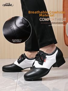 DANBAOLUO | Men Professional Dance Shoes Leather