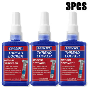 LOOLIFL | Thread Locker Medium Strength Screw Glue Thread Seal Anti Loosening Anaerobic Adhesive For Machinery Automotive Bolt Nut Locking