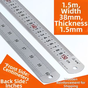 Stainless Steel Thick Ruler