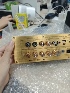 D1500 Original US Imported Chip AC 220V 12V 24V Bluetooth Stereo Amplifier Board Subwoofer Karaoke