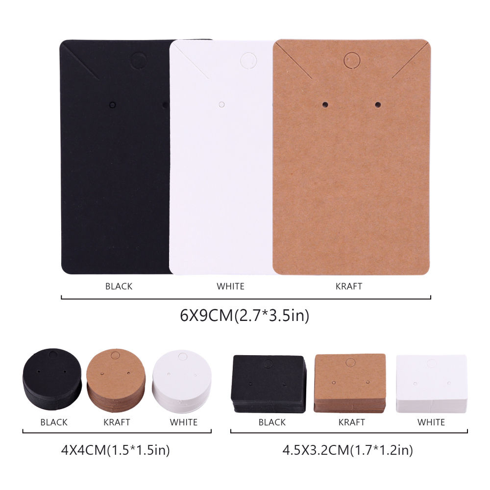 50pcs/Lot Earrings Necklaces Display Cards For Jewelry Organizer Self ...