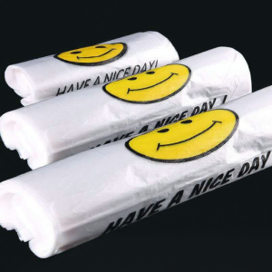 XIANGCAI | Transparent Smile Face Multipurpose Bags
