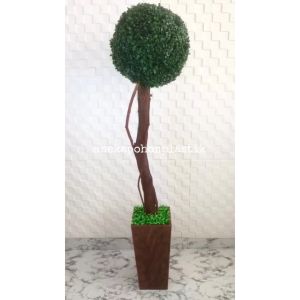 Pohon Bola Artificial T160 Latex Pot Tembaga Dekorasi Rumah Aesthetic