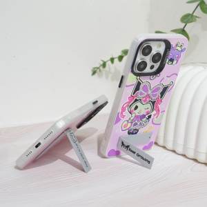 Casing Hologram Motif: Case Hologram Free Stand Untuk Smartphone R3al & OP