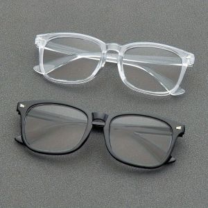 Square Frame Fashion Anti Blue Light Glasses for Daily Use