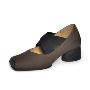 Reemoor | Retro Comfort Thick Heel Mary Jane Shoes Square Toe