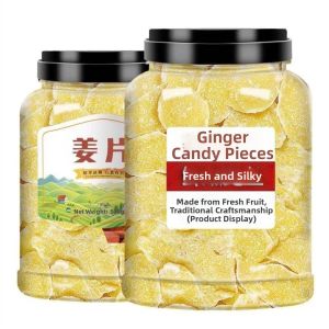 Candied Ginger Slices Instant Snack Brewing 500g