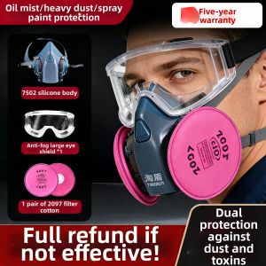 CNC Industrial Fog and Toxic Gas Protection Activated Carbon Mask