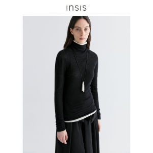 INSIS FEMME | Seamless Merino Blend Wool Turtleneck Base Layer