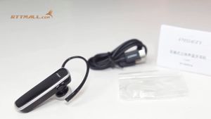 PISEN หูฟังบลูทูธไร้สาย 4.0 เชื่อมต่อ 2 โทรศัพท์มือถือในเวลาเดียวกัน LE002+ รัศมี 10 เมตร สนทนาต่อเนื่อง 8 ชั่วโมง ใช้พลังงานต่ําเป็นพิเศษ -สีทอง