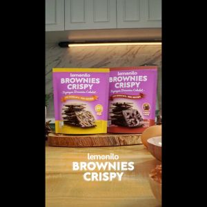 LEMONILO Brownies Crispy Keju Cokelat Chocochips Snack Sehat Halal BPOM