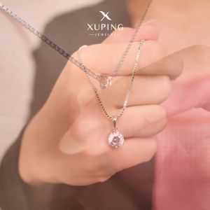Xuping Liontin Mata Satu Gigi 4 Perak