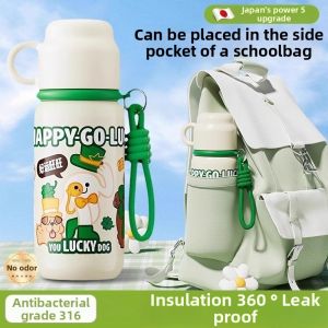 NAIFUNA | Children School Thermal Cup Straw Drinking