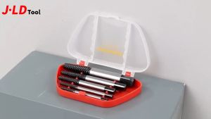 JLD Alat pembuka baut patah 6pcs/Screw extractor /alat pembuka baut rusak untuk Cabut Sekrup Baut Patah