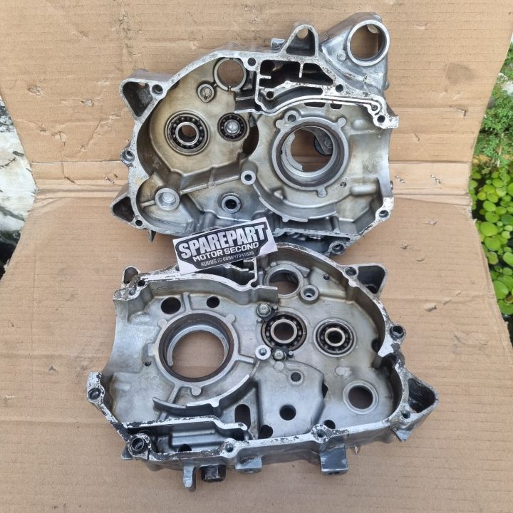 Crankcase kalter krengkes block blok nomer mesin tengah kanan kiri supra x 125 fi injeksi supra helm in 125 kyz