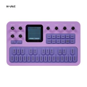 M-VAVE FM-1(SK15) Mini FM1 Synthesizer – 27 Keys 3-Channel MIDI 12h Battery TFT Display Black/Grey/Purple/Orange/Navy/Green