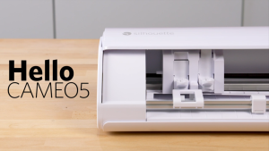 Paket Hemat Mesin Cutting Silhouette Cameo 5 Pisau Craft Kraft Blade 2 mm Tool Adapter putih