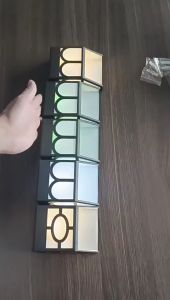 LED Solar Light Outdoor Solar Wall Lamp Outdoor Waterproof for Garden Decoration Powered Sunlight Wall Street Lights