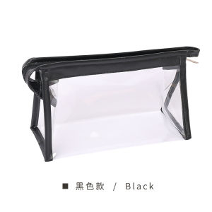 Transparent Large Capacity Pencil Case for Women Simple Design High School Students Japanese Style Stationery Box