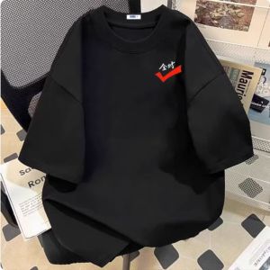 YEBO | Large Size Comfortable Casual Breathable Short Sleeve T-shirt Cotton