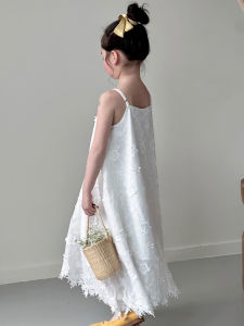 ZIRUIBABA | Summer Girls Fashion Dress White