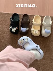 XIXITIAO | Arch Support Anti-slip Sandals with Holes and Dog Pattern