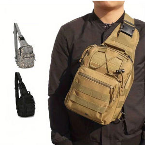 Chest Bag Men Outdoor Sling Sport Camouflage Camping Travel Hiking Shoulder Bag Womens Crossbody Bag