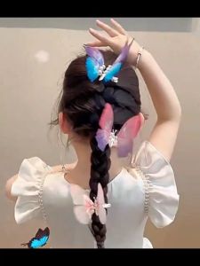 LAKOE Jepit Rambut Anak Model Kupu Kupu Klip Rambut Hair Clip Anak Perempuan