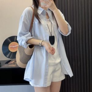 Linen Sun Protection Summer Loose Casual Shirt