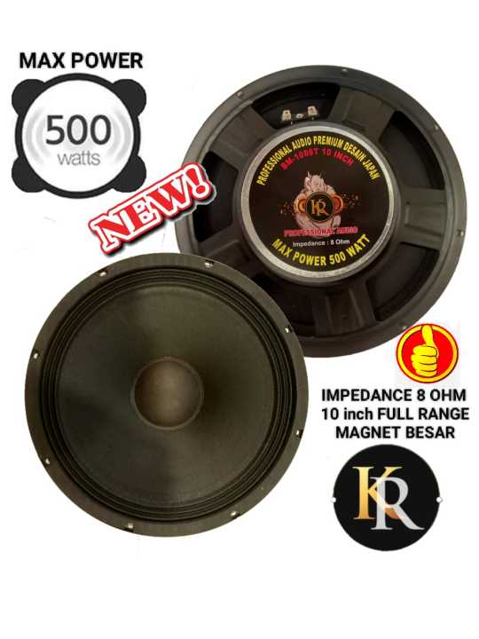 Speaker 10 inch full hot sale range