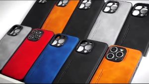 Iphone 14 | 14 Pro | 14 Plus | 14 Pro Max | 15 | 15 Pro | 15 Plus | 15 Pro Max Casing Case Leather One Best Softcase Kulit