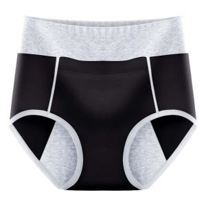 Quần Lót Cotton Nguyên Chất Cạp Cao Cho Nữ Quần Lót Sinh Lý Chống Rò Rỉ Quần Lót Kháng Khuẩn Cho Bé Gái Quần Lót Vệ Sinh Cho Bé Gái