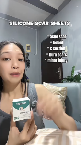 Best Seller SILICON SCAR SHEETS TAPE FOR SURGICAL SCARS | Effective Professional Scar Removal Sheets for Keloids Tummy Tuck C-Section Acne Burn & More | Washable and Reusable | Suitable For All Ages | Medical Silicone Scar Sheets for All Skin Types