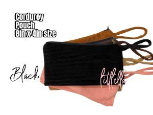 Corduroy Pouch Wallet Coin holder and Cellphone holder Give away and souvenir