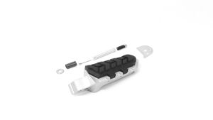 Vansong | TRK 502X 502C 502 X C Motorcycle Rear Footrests Foot Rests Pedals Pegs For Benelli TRK502 TRK502X TRK502C BJ500GS-A/D Footpegs