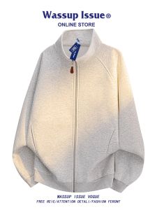 American Style Wool Notch Collar Jacket Coat